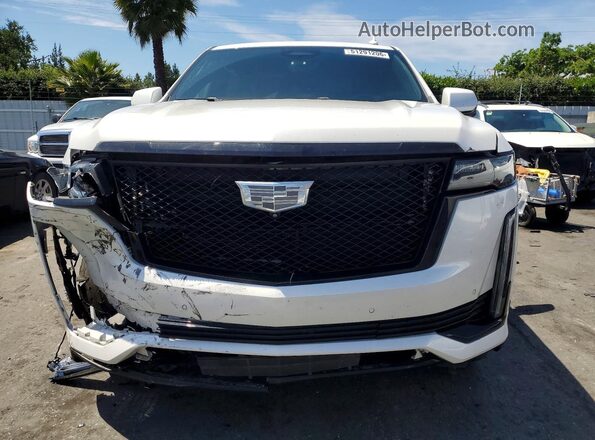 1GYS4PKL5PR553692 2023 CADILLAC ESCALADE White Vista frontal
