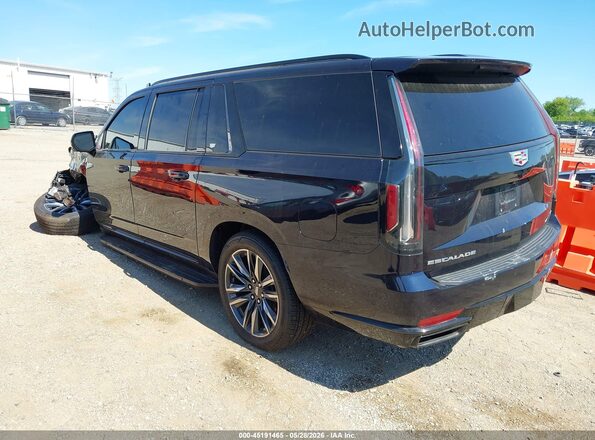 1GYS4RKL2MR439320 2021 CADILLAC ESCALADE Черный Задняя левая четверть