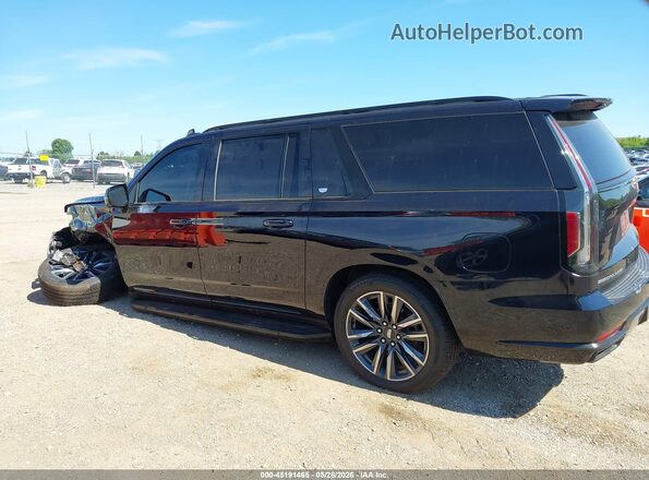 1GYS4RKL2MR439320 2021 CADILLAC ESCALADE Черный Панорамный вид салона 360°