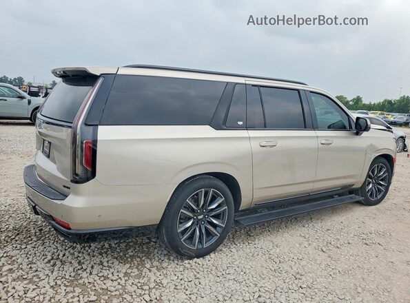 1GYS4RKL8PR454070 2023 CADILLAC ESCALADE Beige Задня права чверть