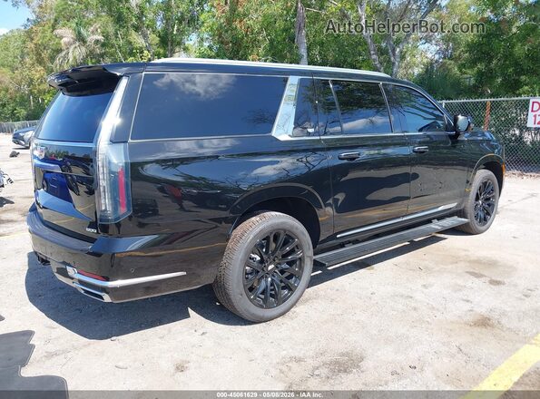 1GYS9LRL5SR330982 2025 CADILLAC ESCALADE Black Trasero derecho