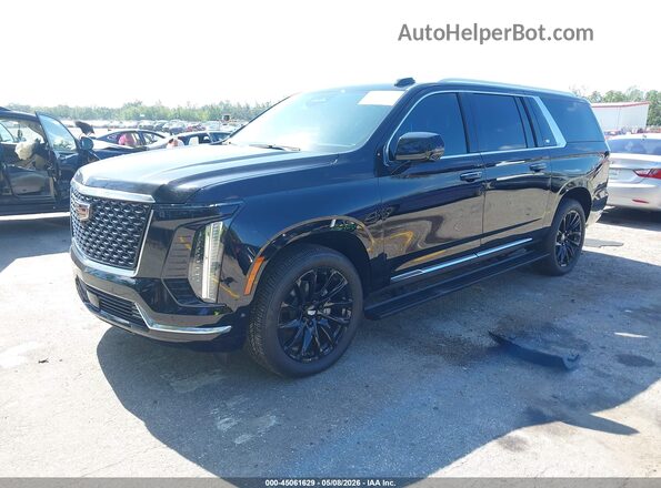1GYS9LRL5SR330982 2025 CADILLAC ESCALADE Black Vista tres cuartos delantera izquierda