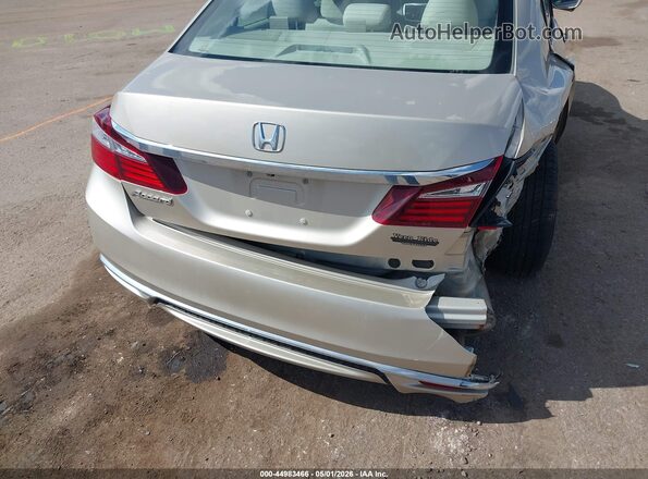 1HGCR2F04HA087785 2017 HONDA ACCORD Beige Front view