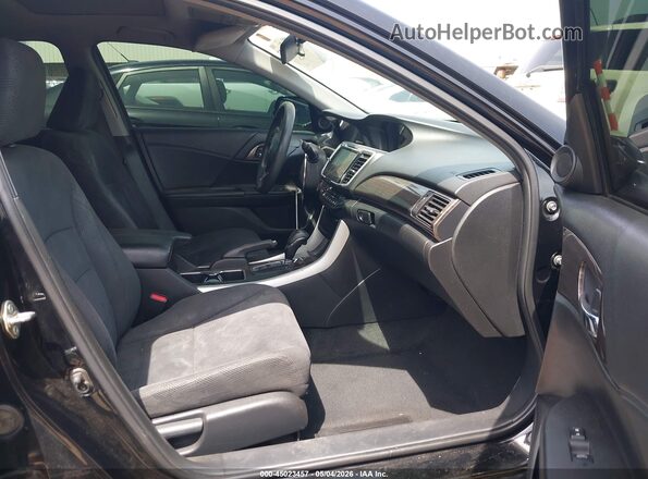 1HGCR2F0XGA005394 2016 HONDA ACCORD Black Front interior view