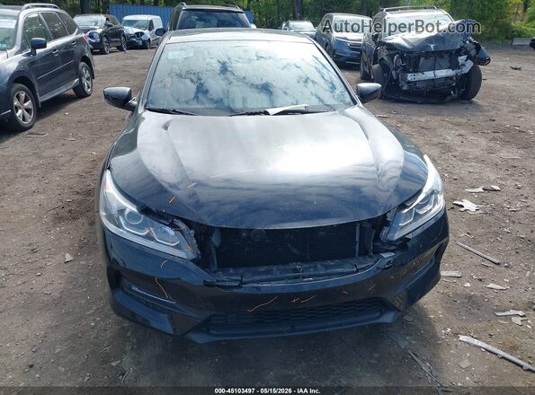 1HGCR2F10HA182000 2017 HONDA ACCORD Черный 