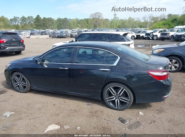 1HGCR2F10HA182000 2017 HONDA ACCORD Черный 