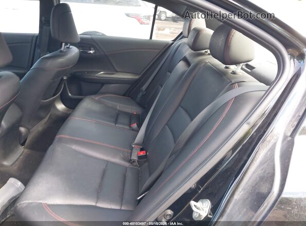1HGCR2F10HA182000 2017 HONDA ACCORD Черный 