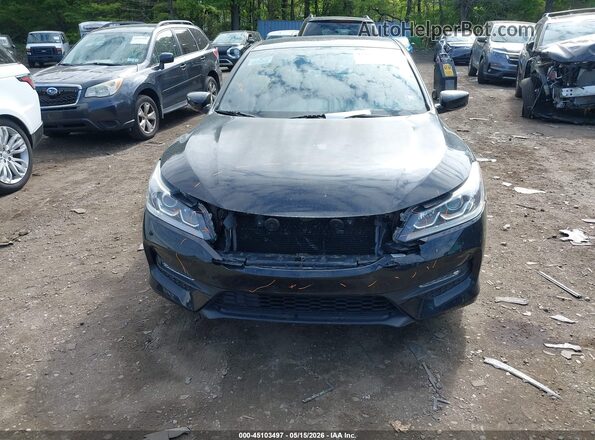 1HGCR2F10HA182000 2017 HONDA ACCORD Черный 