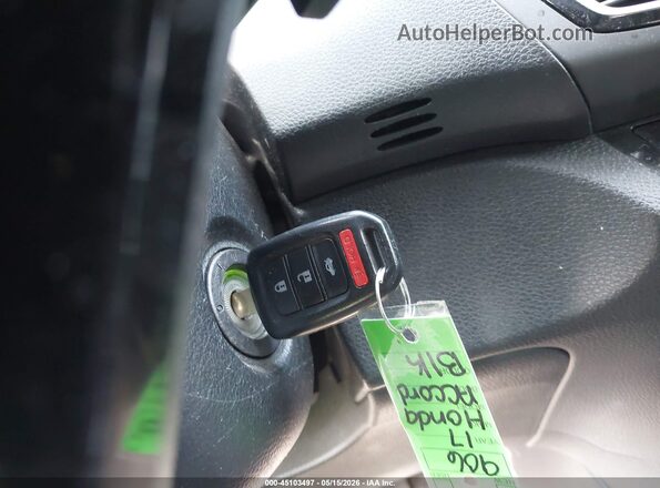 1HGCR2F10HA182000 2017 HONDA ACCORD Черный 