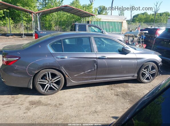 1HGCR2F11HA033790 2017 HONDA ACCORD Gray Vista interior trasera