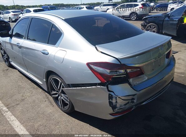 1HGCR2F11HA058947 2017 HONDA ACCORD Silver წინა ხედი