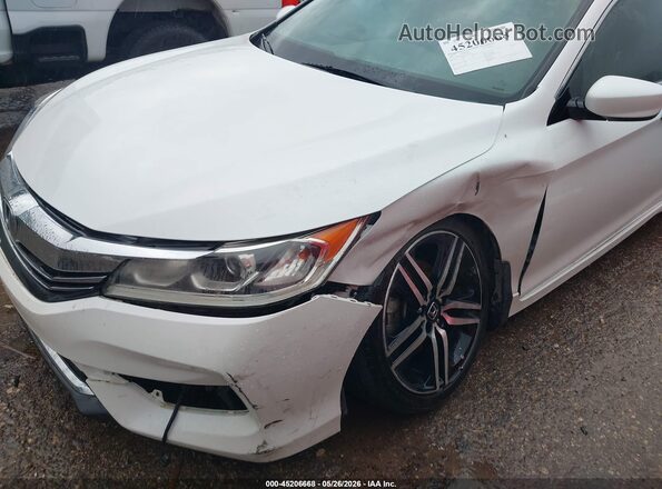 1HGCR2F11HA146140 2017 HONDA ACCORD White Դիմացի տեսք