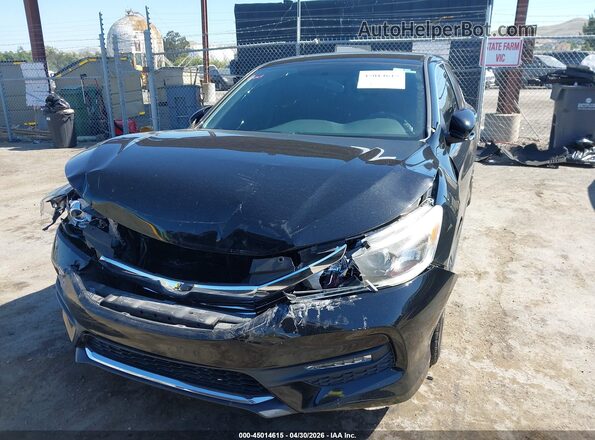 1HGCR2F12HA014164 2017 HONDA ACCORD Black Vista del cuadro de instrumentos