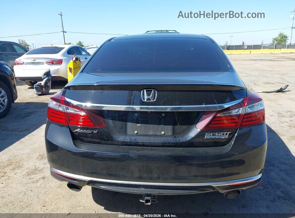 1HGCR2F12HA014164 2017 HONDA ACCORD Black 