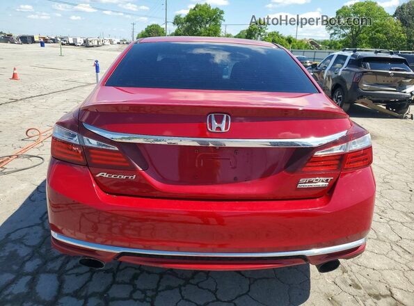 1HGCR2F15HA000436 2017 HONDA ACCORD Maroon 