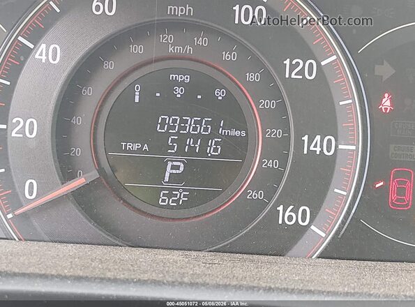 1HGCR2F16HA260800 2017 HONDA ACCORD Красный 