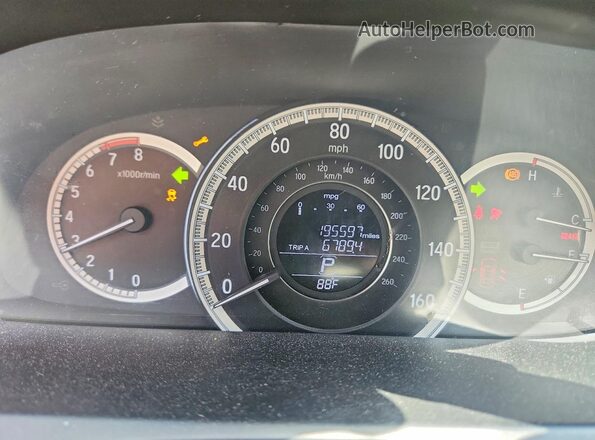1HGCR2F30GA022781 2016 HONDA ACCORD Бежевый 
