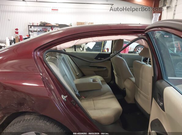 1HGCR2F33GA178152 2016 HONDA ACCORD Red VIN კოდის სტიკერის ხედი