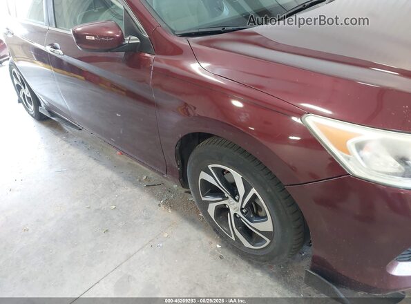 1HGCR2F33GA178152 2016 HONDA ACCORD Red 