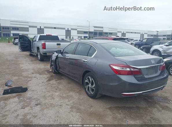 1HGCR2F36HA302013 2017 HONDA ACCORD Gray Задня ліва чверть