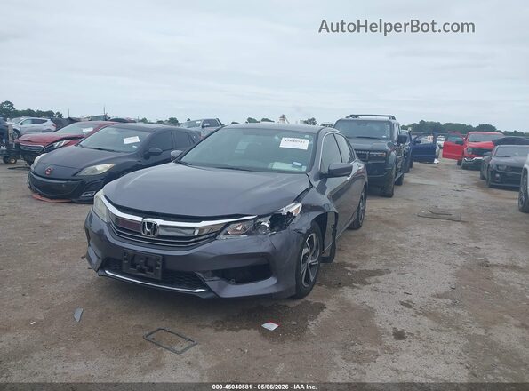 1HGCR2F36HA302013 2017 HONDA ACCORD Gray Передня ліва чверть