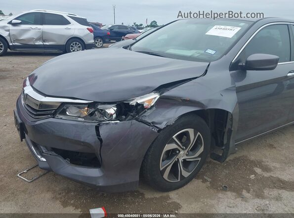 1HGCR2F36HA302013 2017 HONDA ACCORD Gray Вид спереду