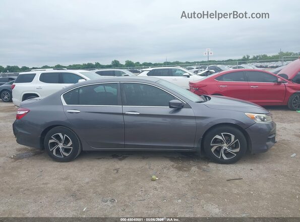 1HGCR2F36HA302013 2017 HONDA ACCORD Gray Вид щитка приладів