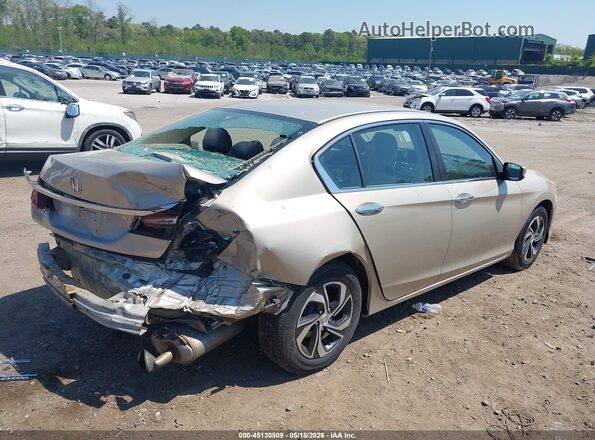 1HGCR2F37GA067281 2016 HONDA ACCORD Beige Tył prawy