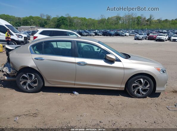 1HGCR2F37GA067281 2016 HONDA ACCORD Beige Widok wnętrza z tyłu