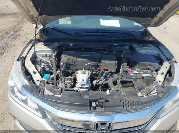 1HGCR2F37GA067281 2016 HONDA ACCORD Beige Widok z tyłu