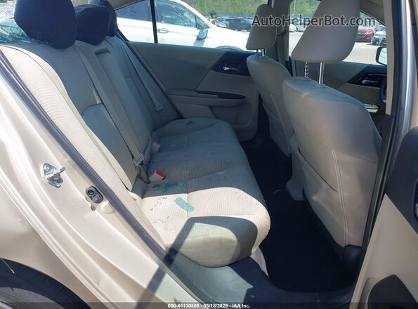 1HGCR2F37GA067281 2016 HONDA ACCORD Beige Widok naklejki z numerem VIN