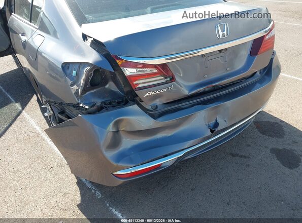 1HGCR2F37GA229569 2016 HONDA ACCORD Black წინა ხედი