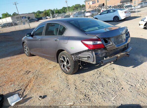 1HGCR2F38GA102586 2016 HONDA ACCORD Silver Задня ліва чверть