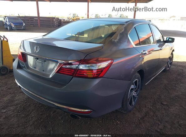 1HGCR2F39GA192511 2016 HONDA ACCORD Gray 