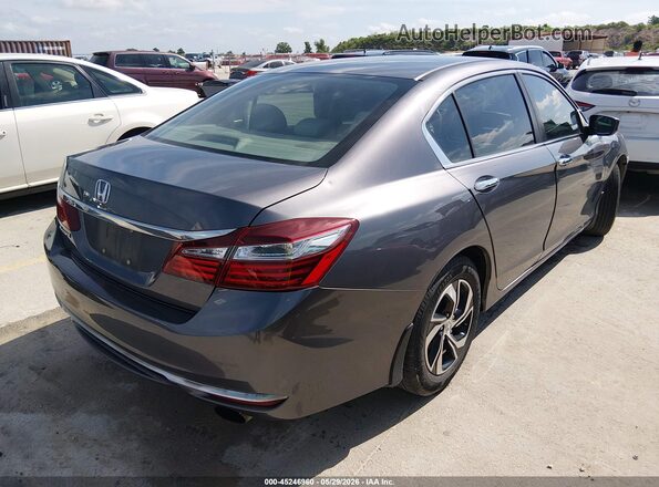 1HGCR2F39HA020853 2017 HONDA ACCORD Gray Trasero derecho