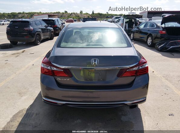 1HGCR2F39HA020853 2017 HONDA ACCORD Gray 
