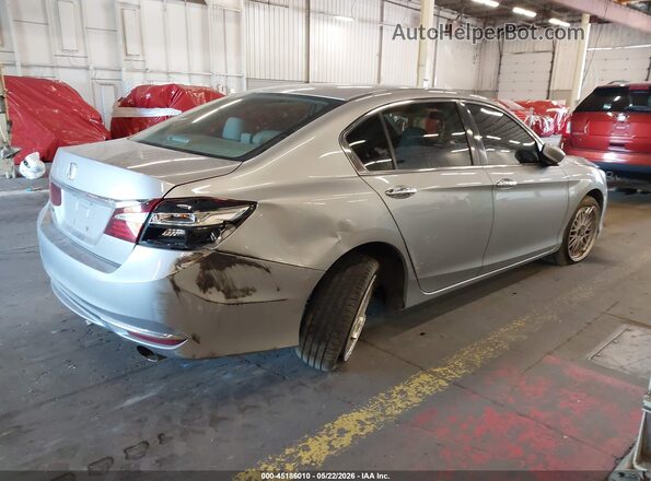 1HGCR2F39HA267693 2017 HONDA ACCORD Silver Հետևի աջ