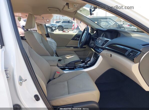 1HGCR2F3XGA023808 2016 HONDA ACCORD White Widok wnętrza z przodu