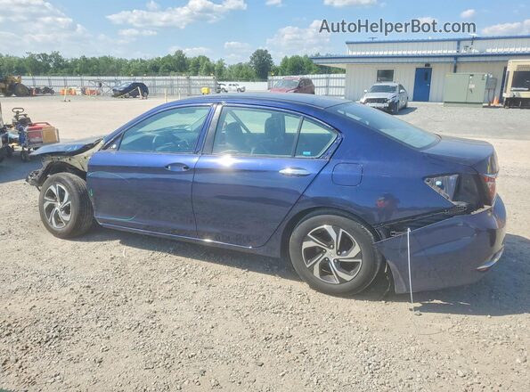 1HGCR2F3XHA296281 2017 HONDA ACCORD Blue Задня ліва чверть