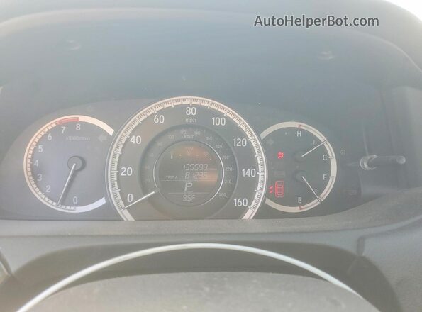 1HGCR2F3XHA296281 2017 HONDA ACCORD Blue Вид щитка приладів