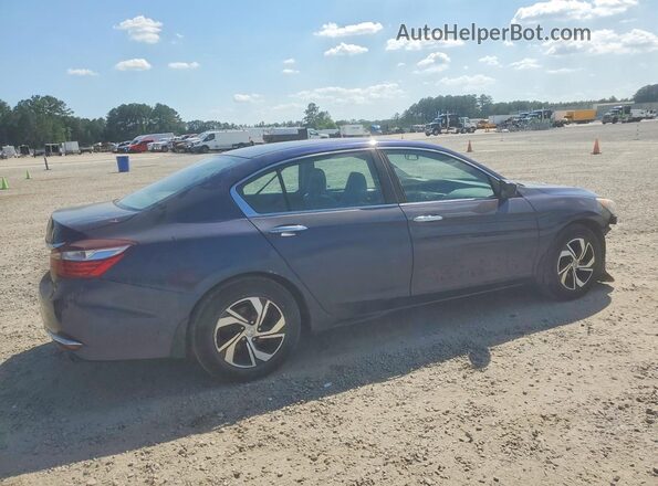 1HGCR2F3XHA296281 2017 HONDA ACCORD Blue Задня права чверть