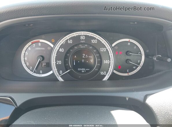 1HGCR2F40GA053294 2016 HONDA ACCORD Серебряный Вид задних сидений