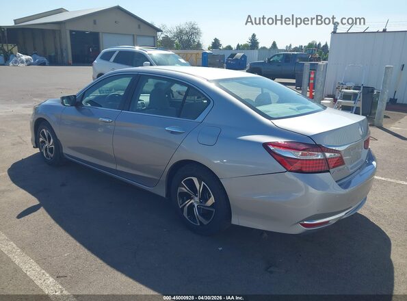 1HGCR2F40GA053294 2016 HONDA ACCORD Серебряный Задняя левая четверть
