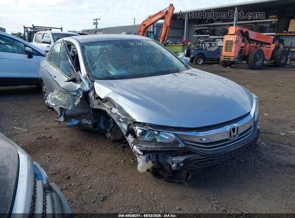 1HGCR2F46GA225960 2016 HONDA ACCORD Silver წინა ხედი