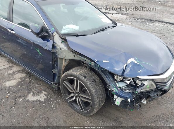 1HGCR2F50GA246960 2016 HONDA ACCORD Blue 