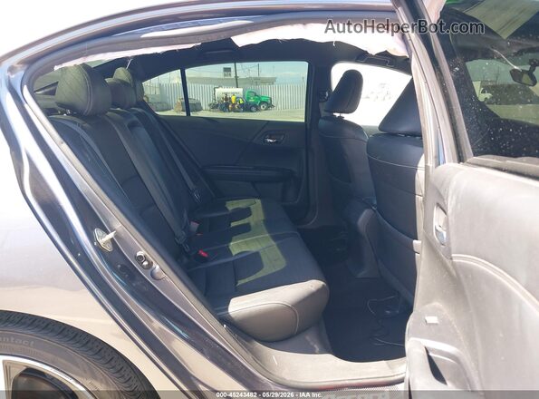 1HGCR2F51HA237718 2017 HONDA ACCORD Gray Vista de la etiqueta del VIN