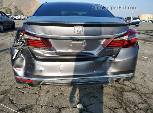 1HGCR2F52GA193517 2016 HONDA ACCORD Gray 