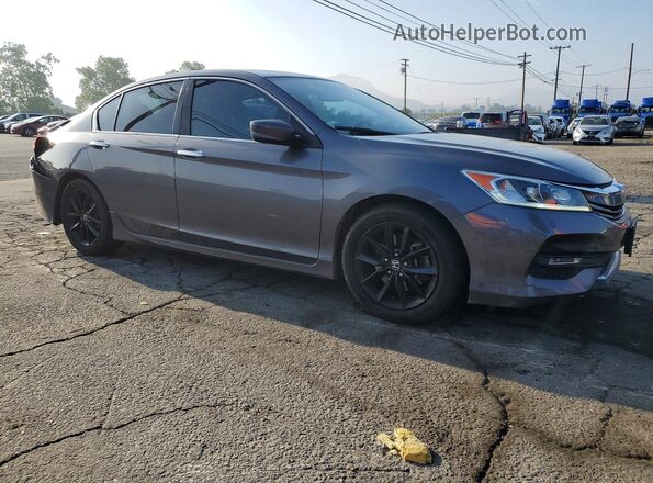 1HGCR2F52GA193517 2016 HONDA ACCORD Gray 