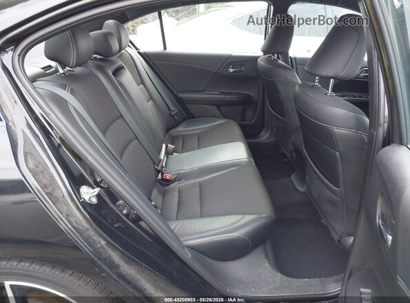 1HGCR2F53HA276505 2017 HONDA ACCORD Black VIN კოდის სტიკერის ხედი