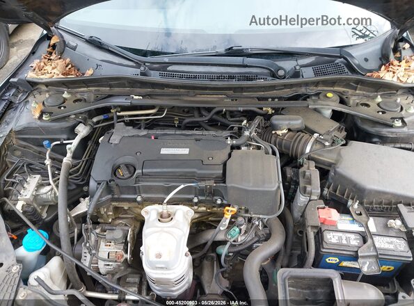 1HGCR2F53HA276505 2017 HONDA ACCORD Black უკანა ხედი